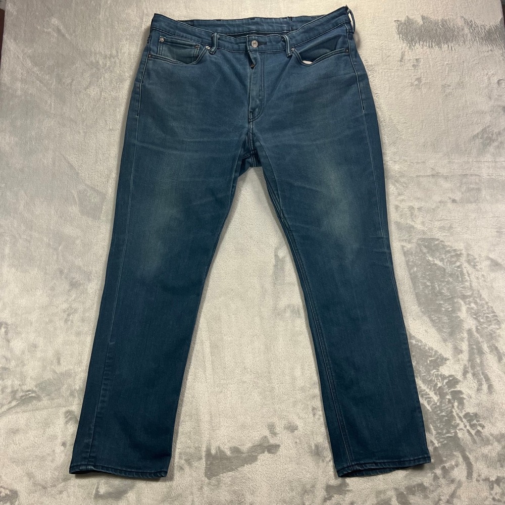 LEVIS 511 Slim Jeans Mens 38x30 Blue Stretch Denim Casual Stretch Slim Modern